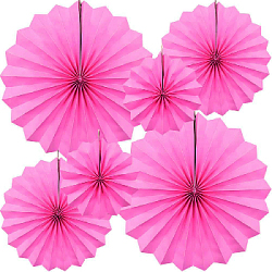 Набор фантов №43, 6 шт, малиновый